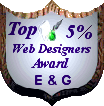 Top 5% Web Design Award!